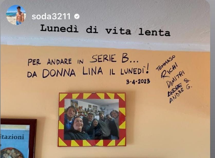 Lunedì di vita lenta